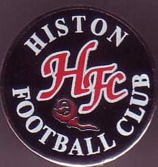 Badge Histon FC stickpin